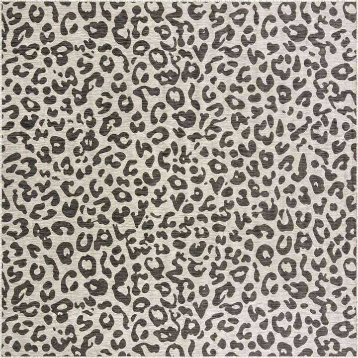 10' 8 x 10' 8 Easy-Clean Safari Indoor / Outdoor Square Rug