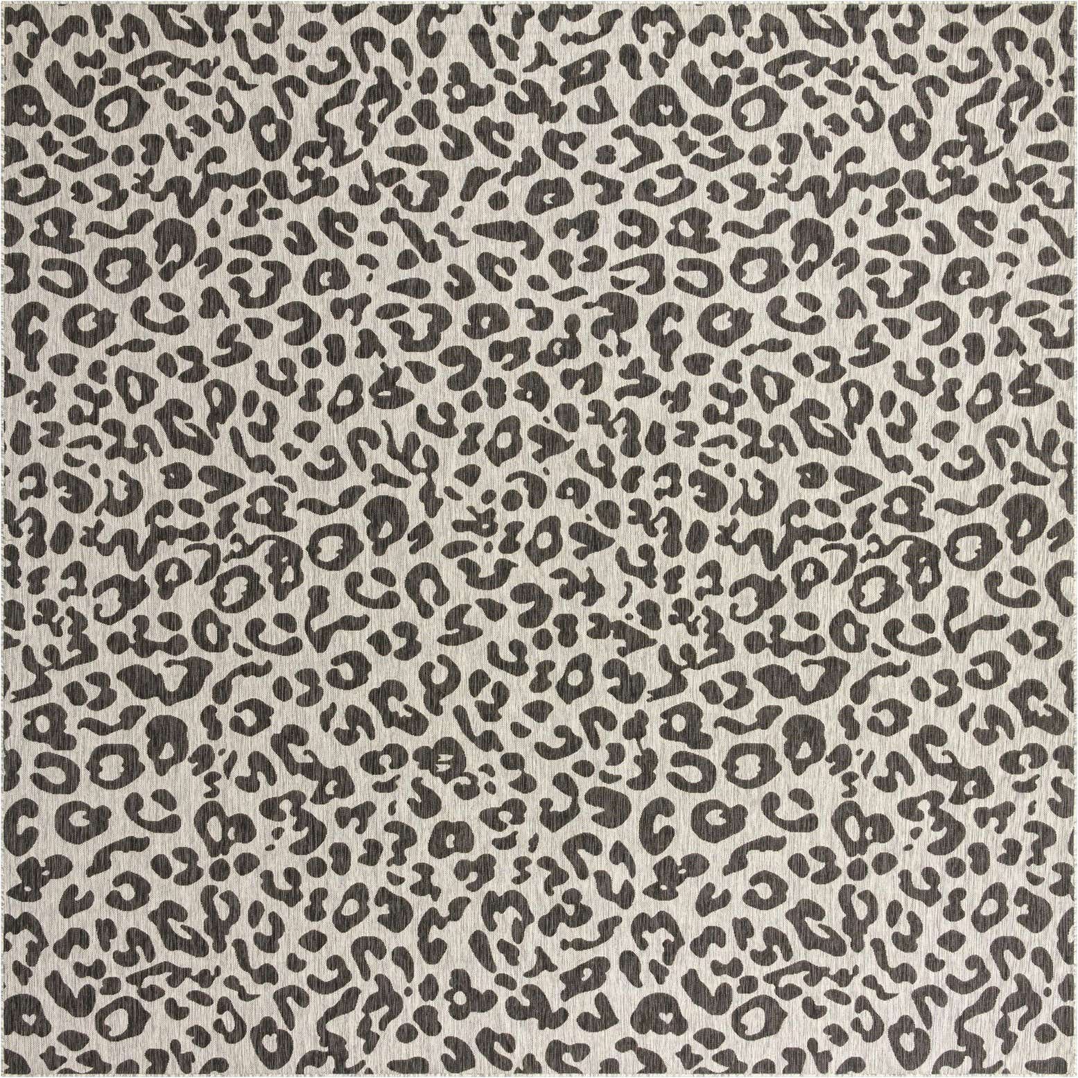 13' x 13' Easy-Clean Safari Indoor / Outdoor Square Rug