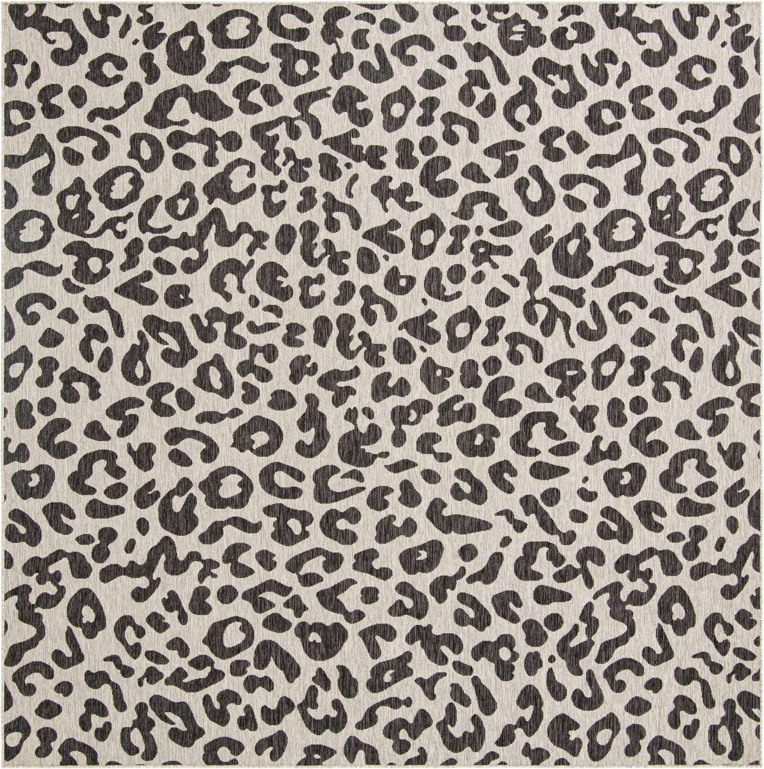 10' x 10' Easy-Clean Safari Indoor / Outdoor Square Rug