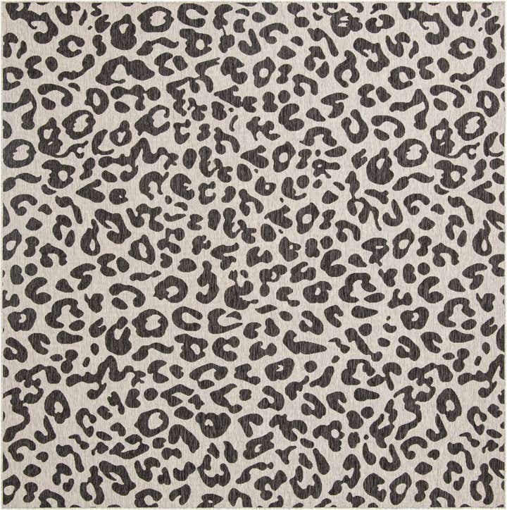 10' x 10' Easy-Clean Safari Indoor / Outdoor Square Rug