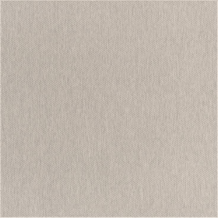 Detail image of 7' 10 x 7' 10 Easy-Clean Solid Indoor / Outdoor Square Rug