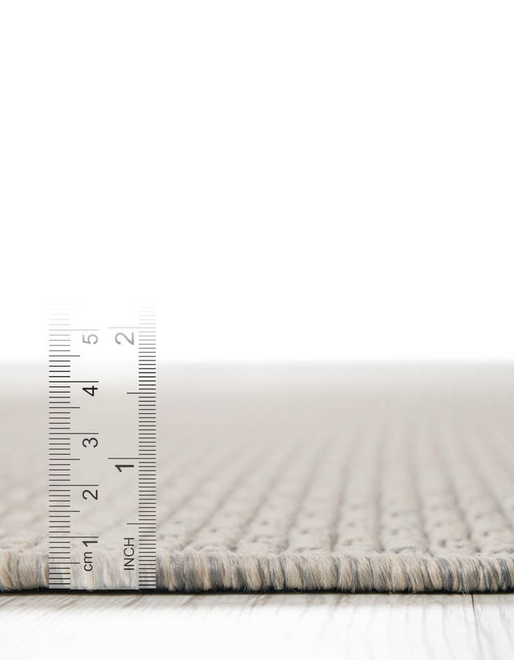 Detail image of 10' x 10' Easy-Clean Solid Indoor / Outdoor Square Rug