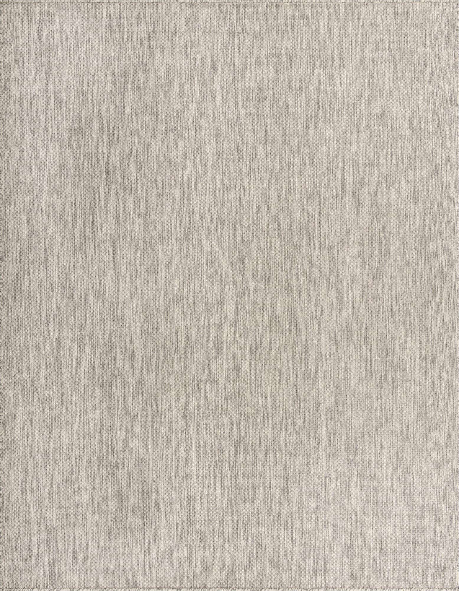 Primary image 10' 8 x 10' 8  Washable Solid Indoor / Outdoor Square Rug