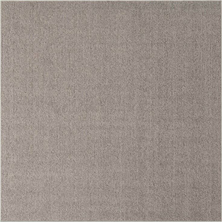Detail image of 7' 10 x 7' 10 Easy-Clean Solid Indoor / Outdoor Square Rug