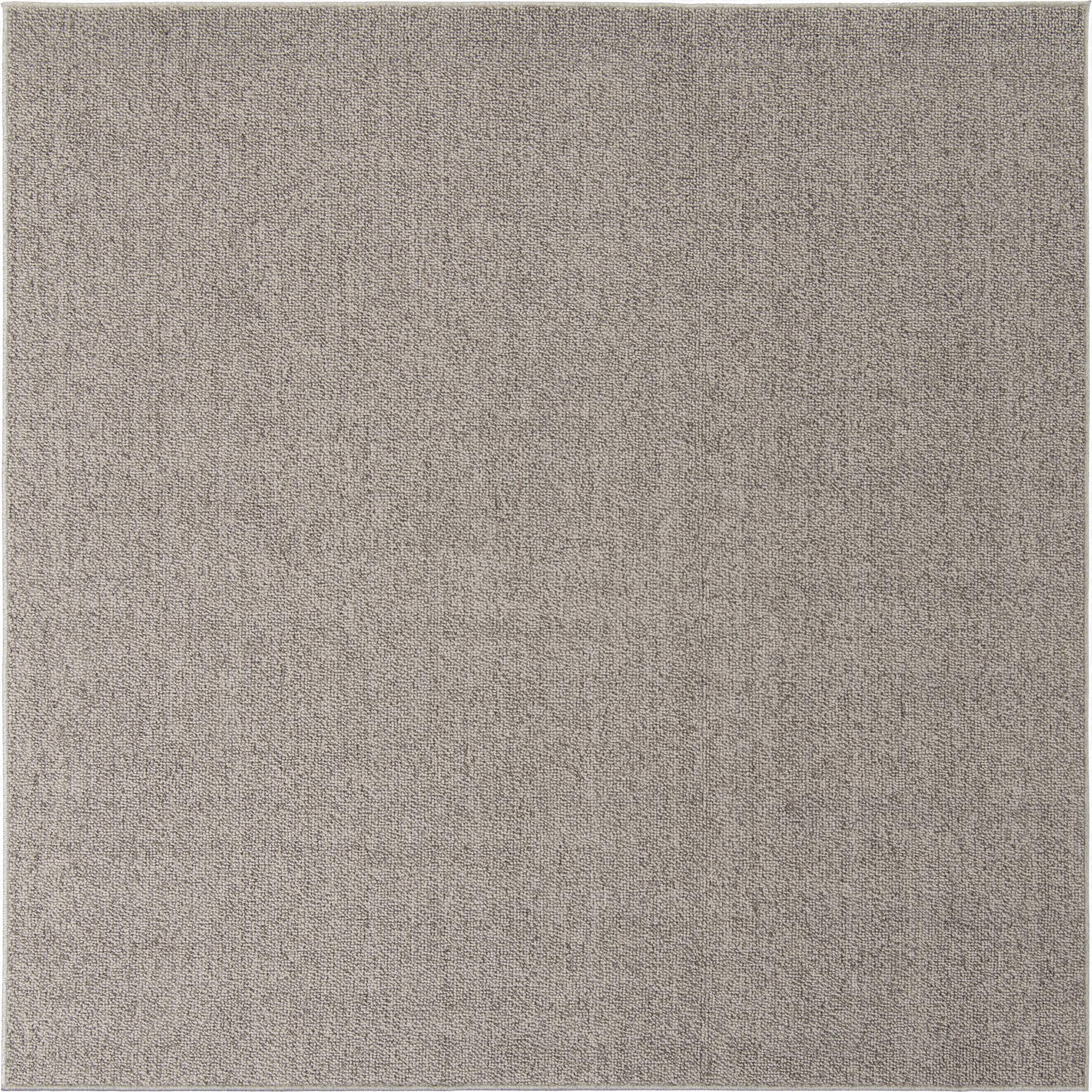 7' 10 x 7' 10  Washable Solid Indoor / Outdoor Square Rug