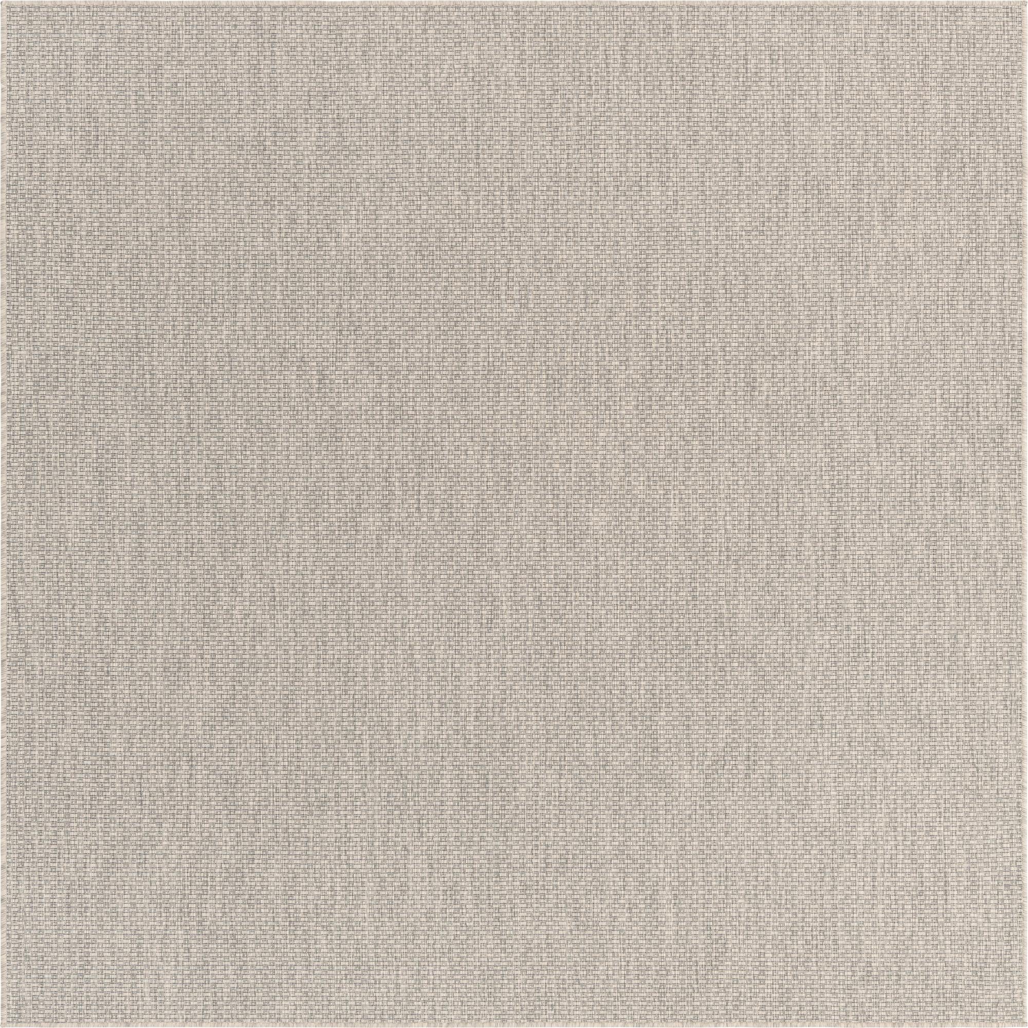 Primary image 7' 10 x 7' 10  Washable Solid Indoor / Outdoor Square Rug