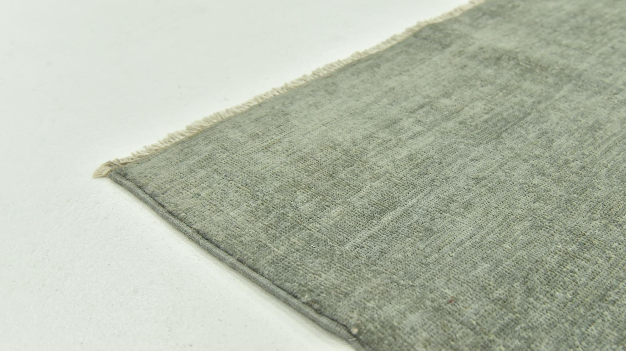 5' x 6' Hand Knotted Over-Dyed Ziegler Square Rug