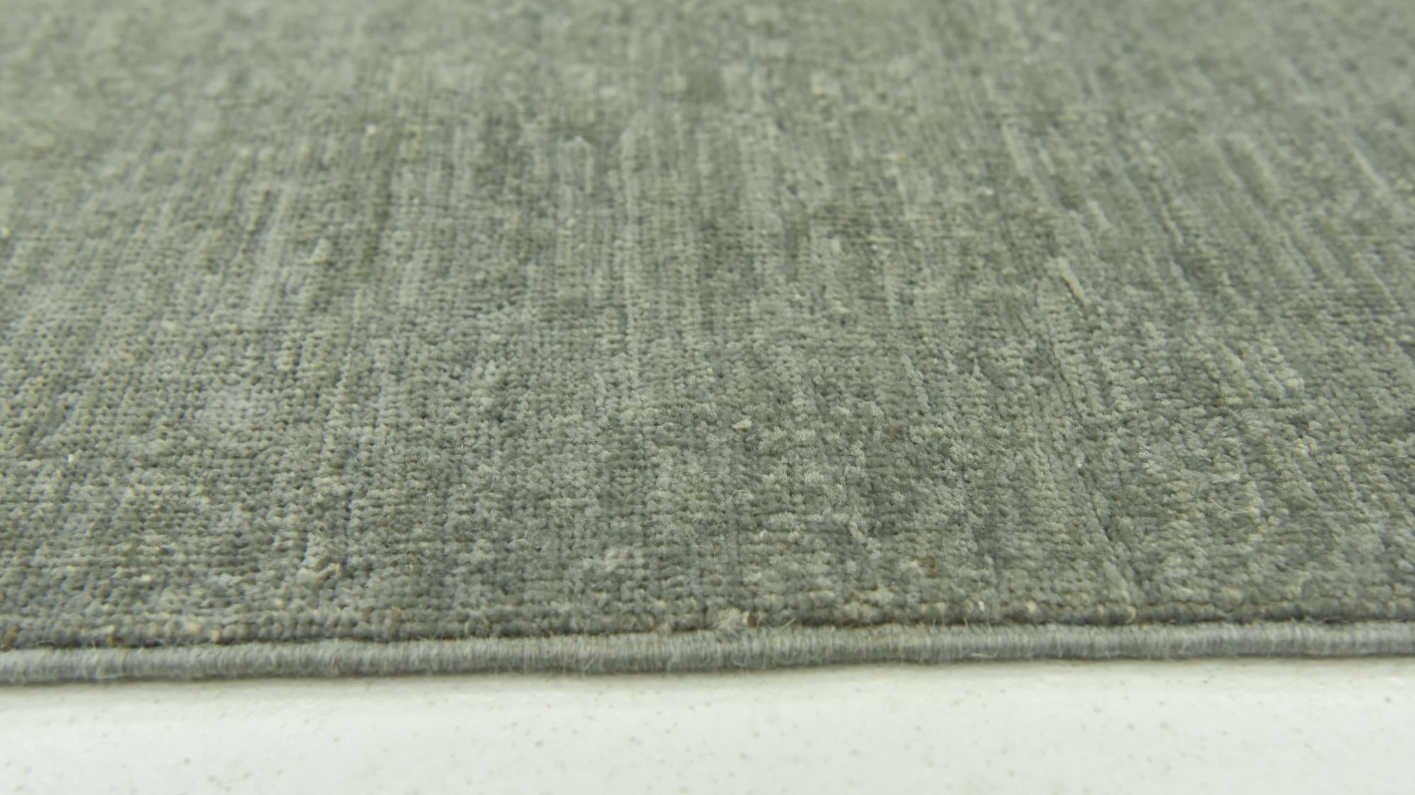 5' x 6' Hand Knotted Over-Dyed Ziegler Square Rug