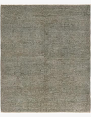 5' x 6' Hand Knotted Over-Dyed Ziegler Square Rug