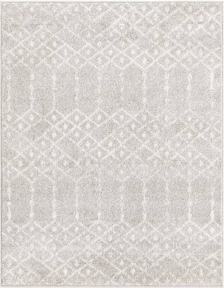 Detail image of 4' x 4' Paxon Trellis Square Rug