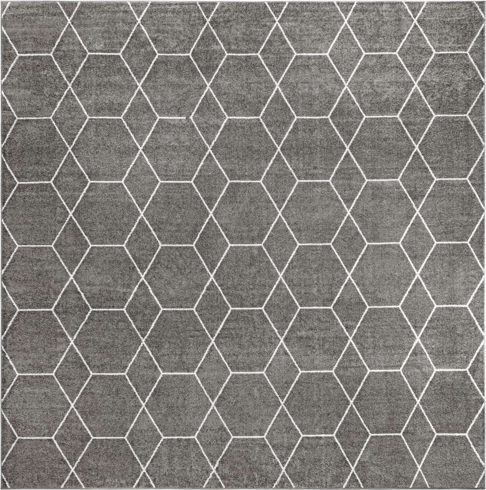 12' x 12' Trellis Frieze Square Rug