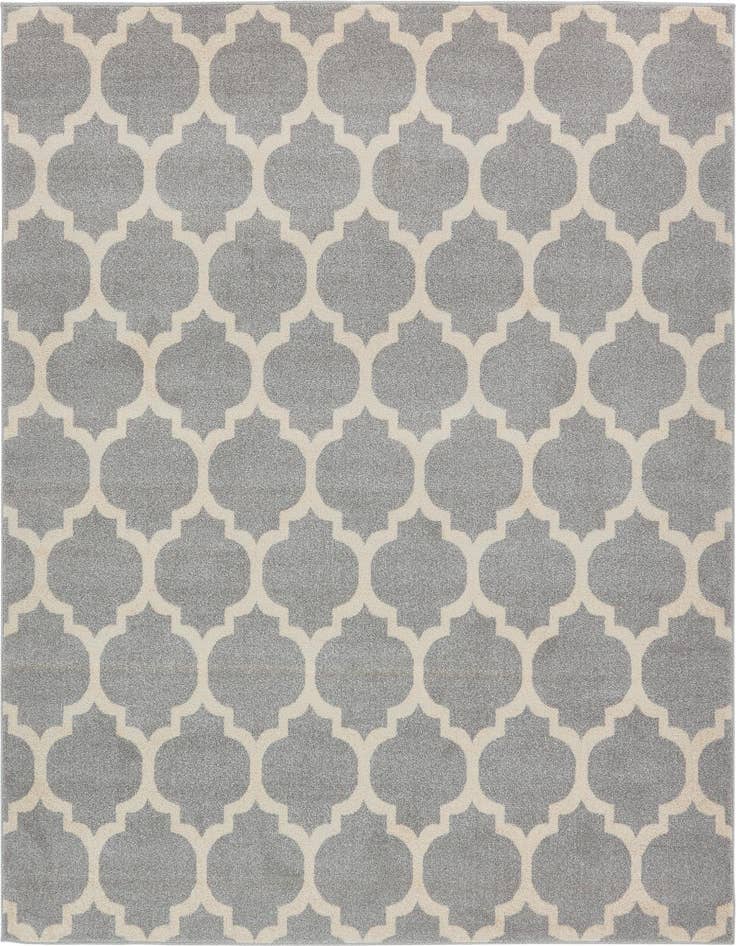 Detail image of 7' 10 x 7' 10 Trellis Square Rug