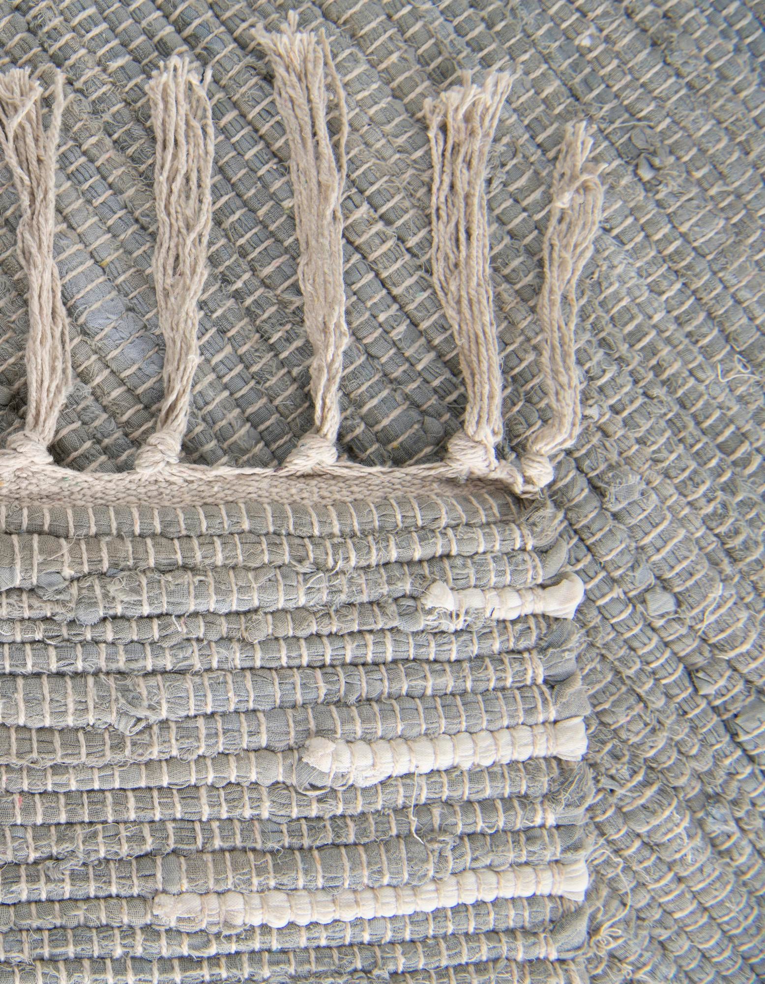 1' 2 x 5' 1 Hand Woven Chindi Cotton Table Runner Rug