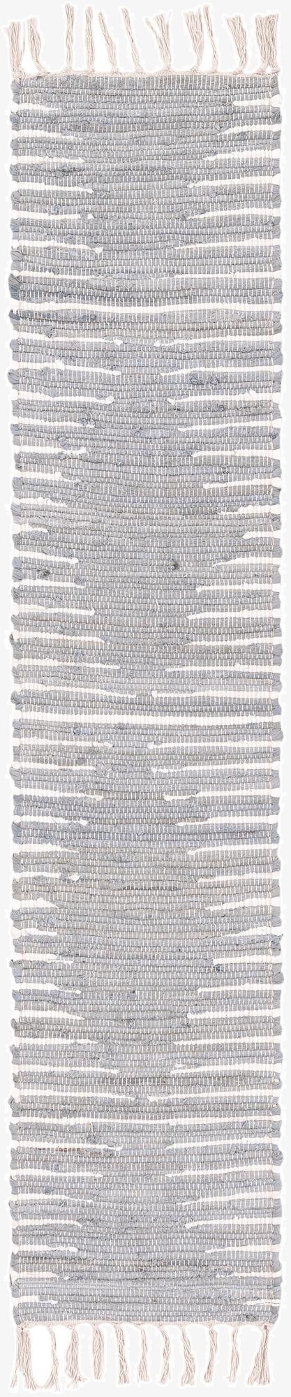 Primary image 35cm x 185cm  Hand Woven Chindi Cotton Camino de mesa Alfombra