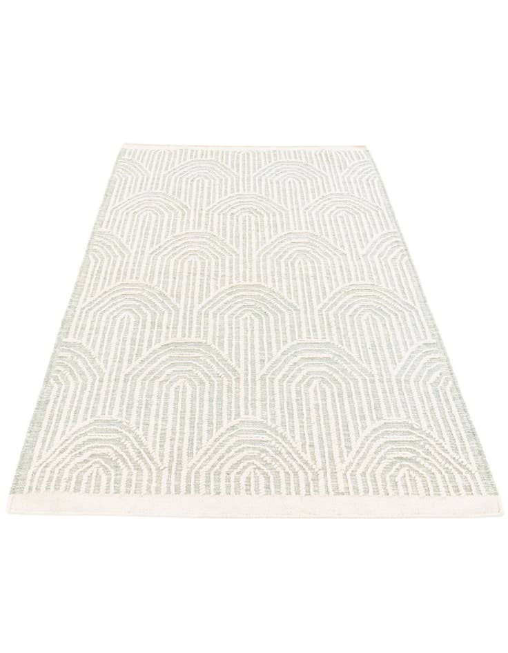 Detail image of 4' 1 x 6' 2 Hand Knotted Jill Zarin Dorset Rug