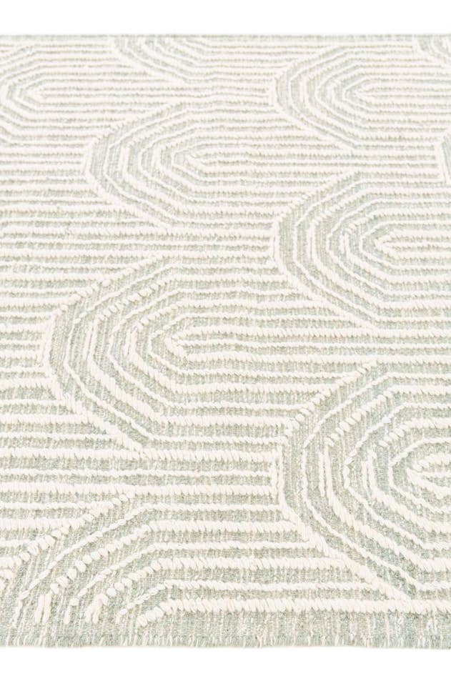 Detail image of 4' 1 x 6' 2 Hand Knotted Jill Zarin Dorset Rug