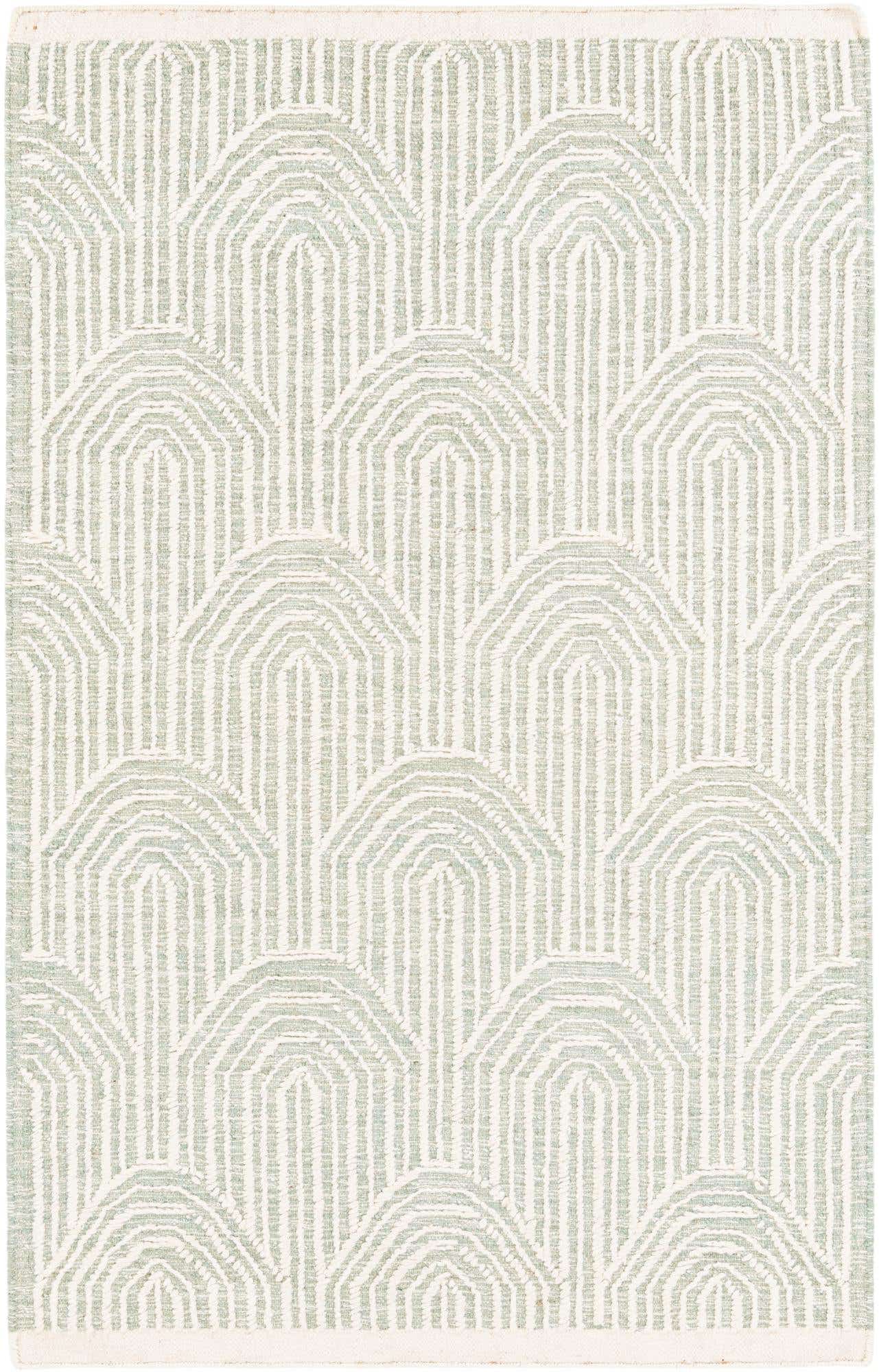 4' 1 x 6' 2 Hand Knotted Jill Zarin Dorset Rug