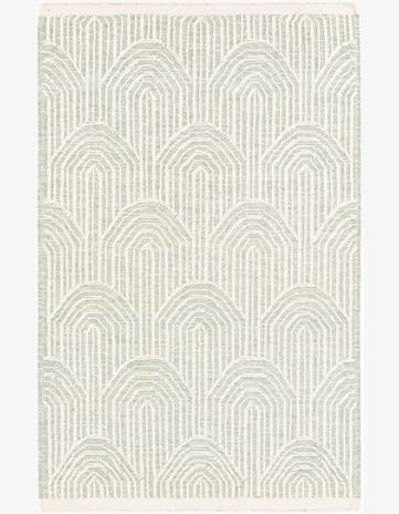 4' 1 x 6' 2 Hand Knotted Jill Zarin Dorset Rug