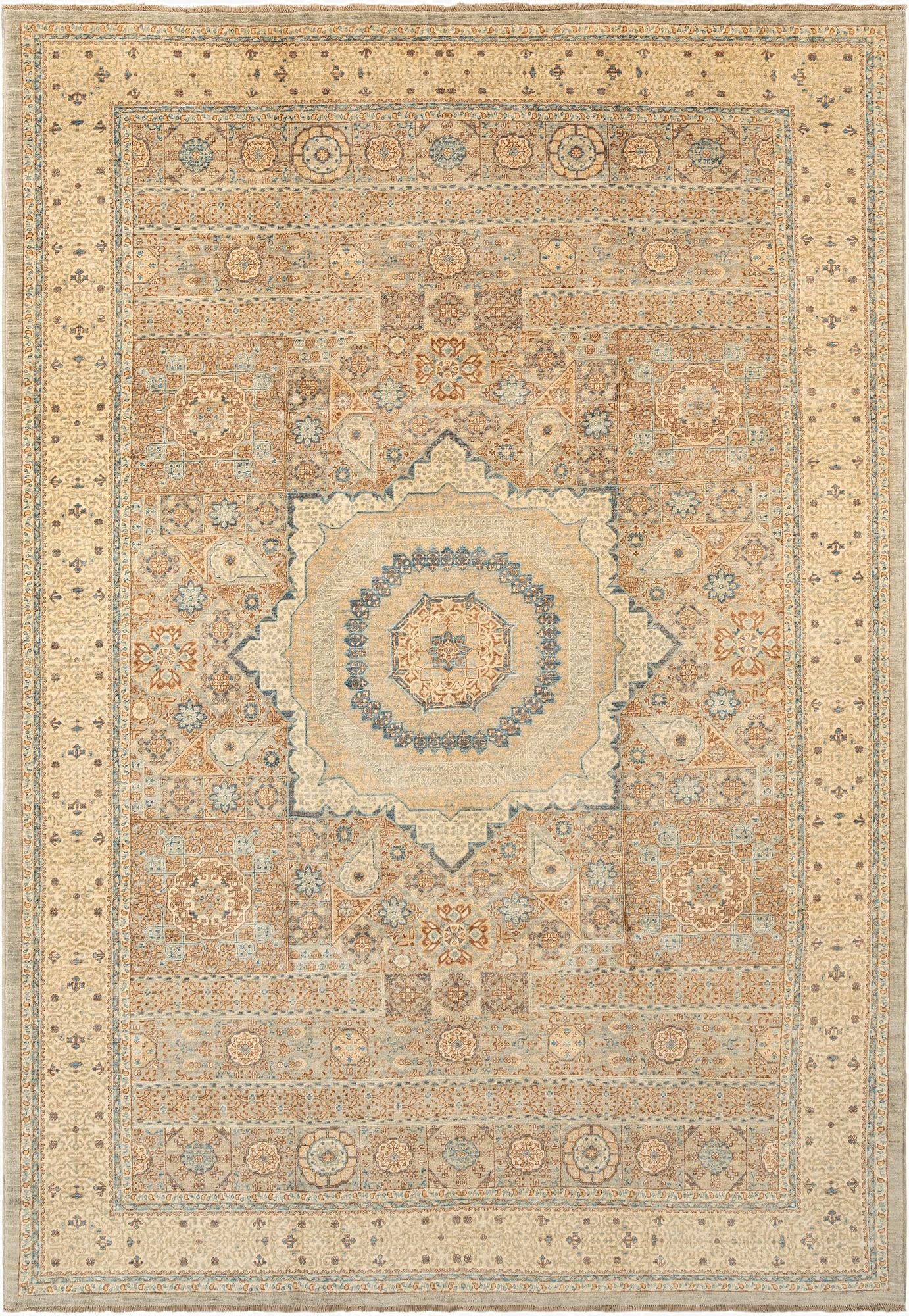 6' 9 x 9' 9 Hand Knotted Amina Rug