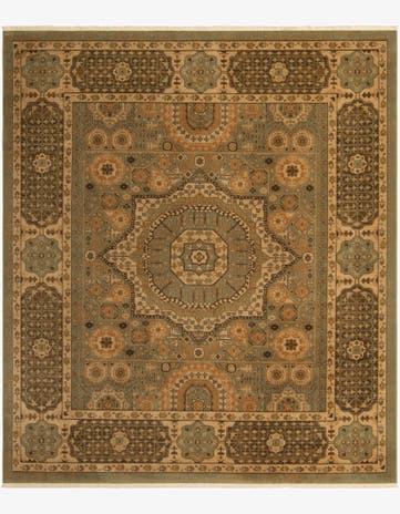 Light Green Amina Rug