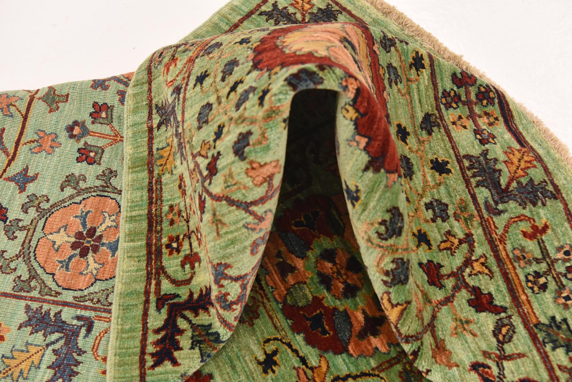 6' 7 x 8' 10 Hand Knotted Ariana Ziegler Oriental Rug