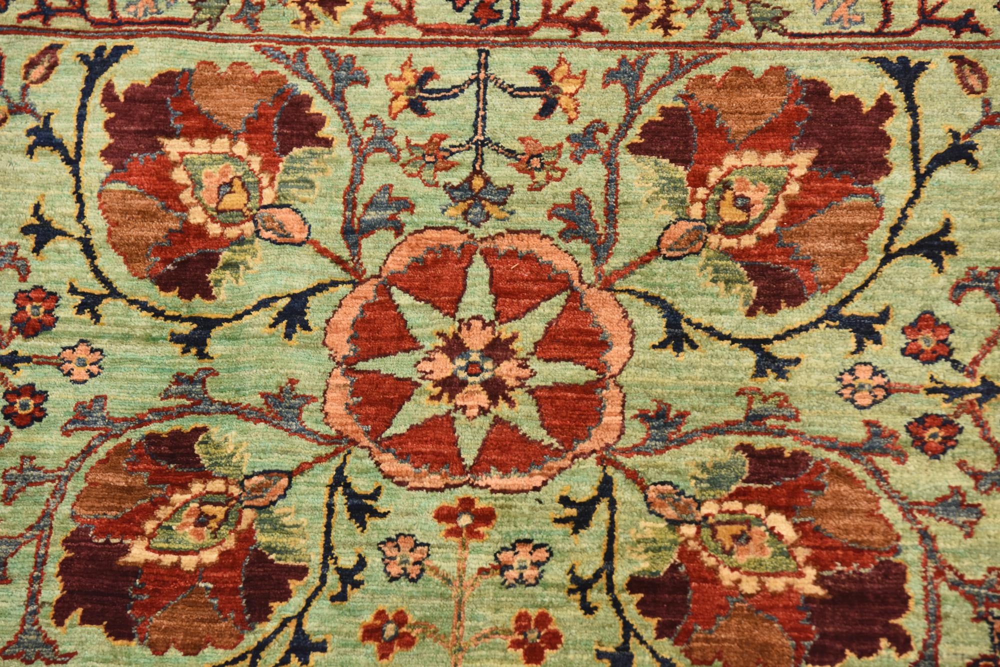 6' 7 x 8' 10 Hand Knotted Ariana Ziegler Oriental Rug