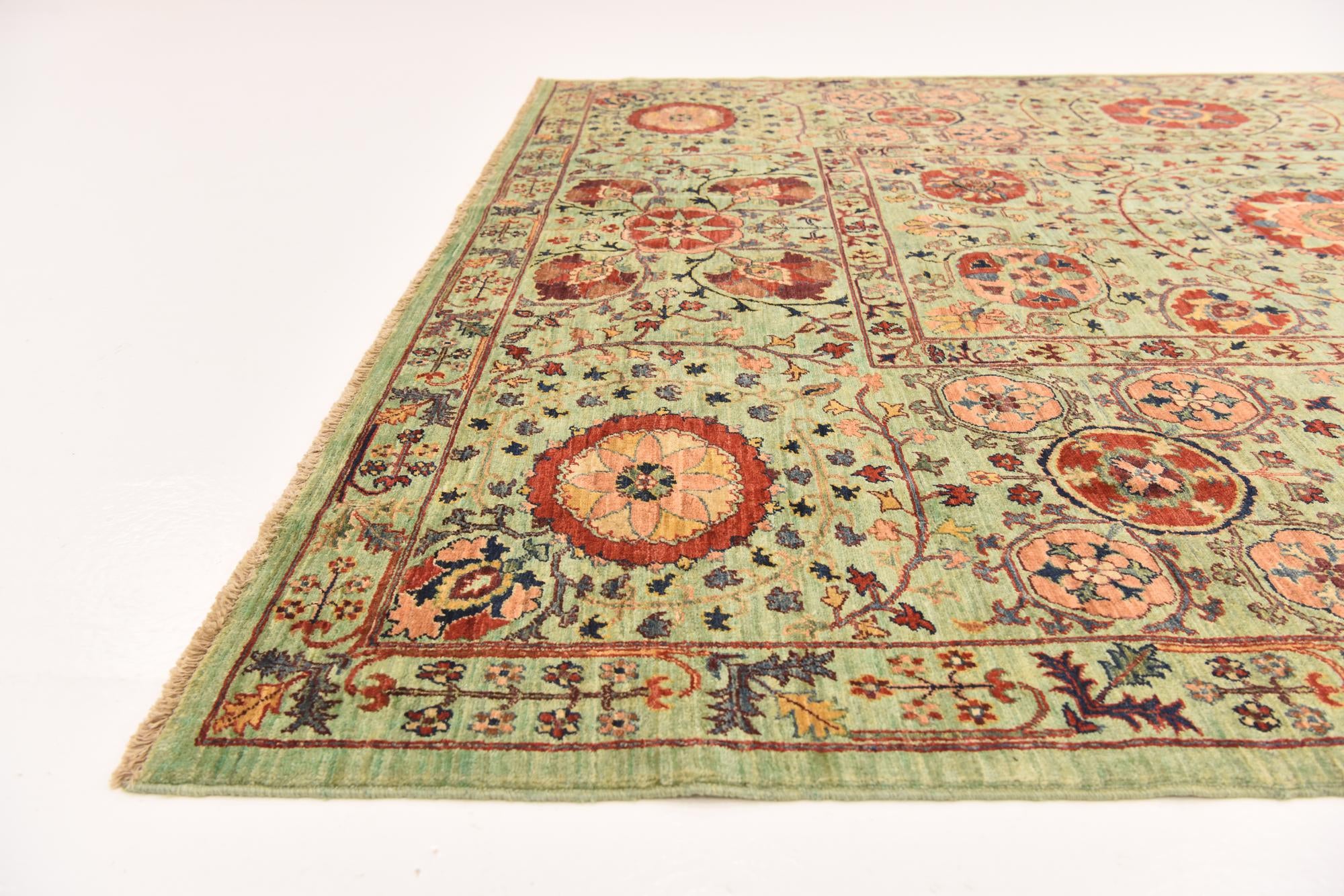6' 7 x 8' 10 Hand Knotted Ariana Ziegler Oriental Rug