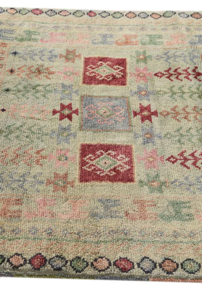 4' x 6' Hand Knotted Ariana Ziegler Wool Rug