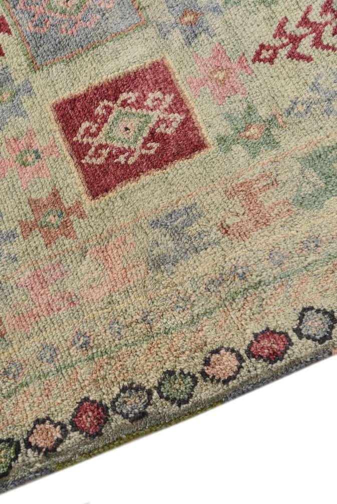 4' x 6' Hand Knotted Ariana Ziegler Wool Rug