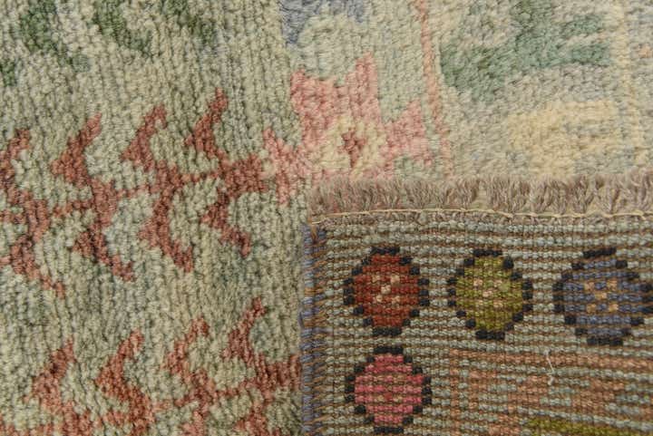 4' x 6' Hand Knotted Ariana Ziegler Wool Rug