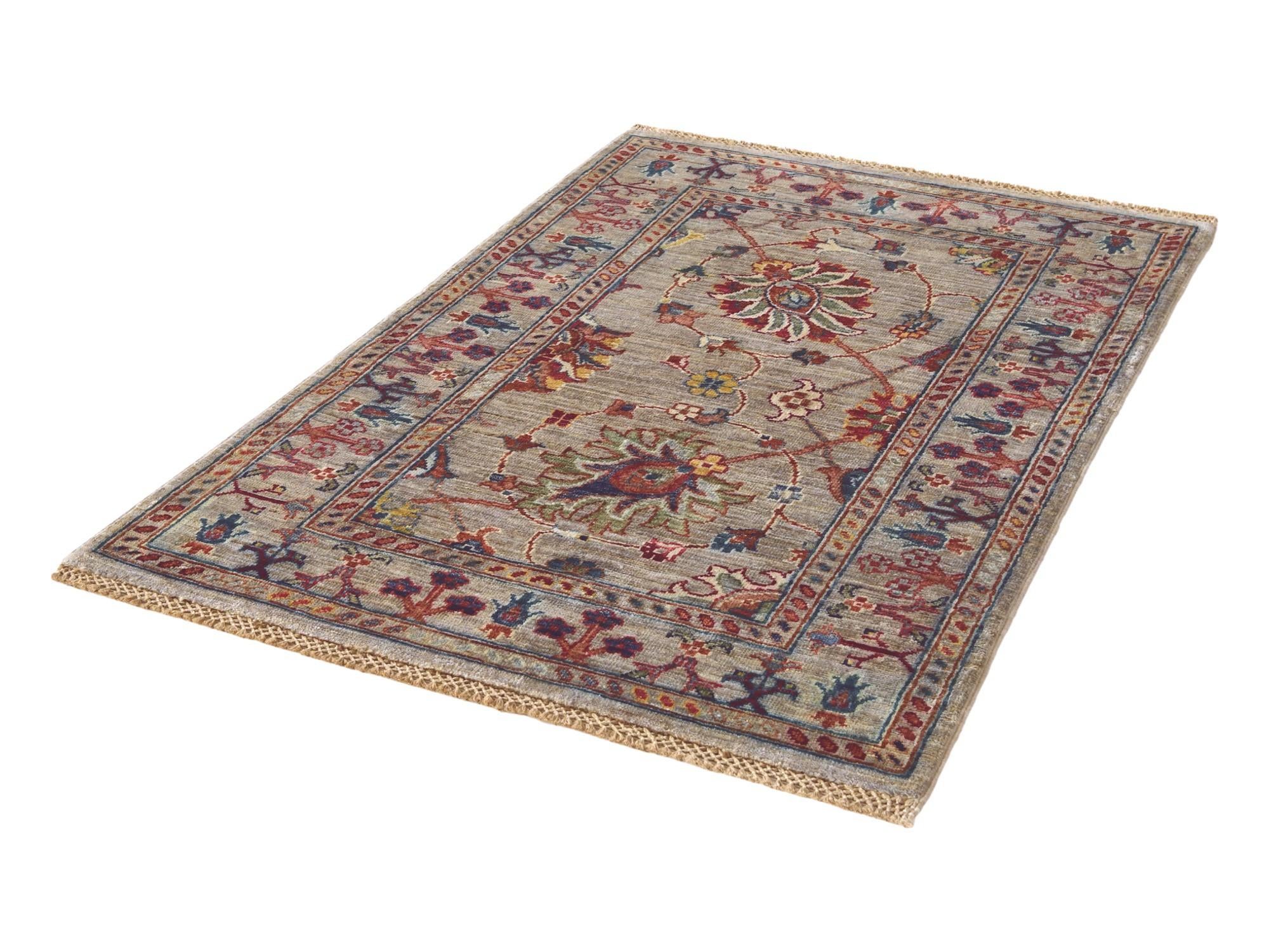 2' 8 x 4' 1 Hand Knotted Ariana Ziegler Rug
