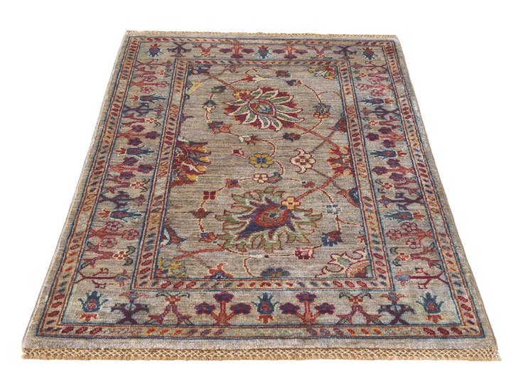 Detail image of 2' 8 x 4' 1 Hand Knotted Ariana Ziegler Rug