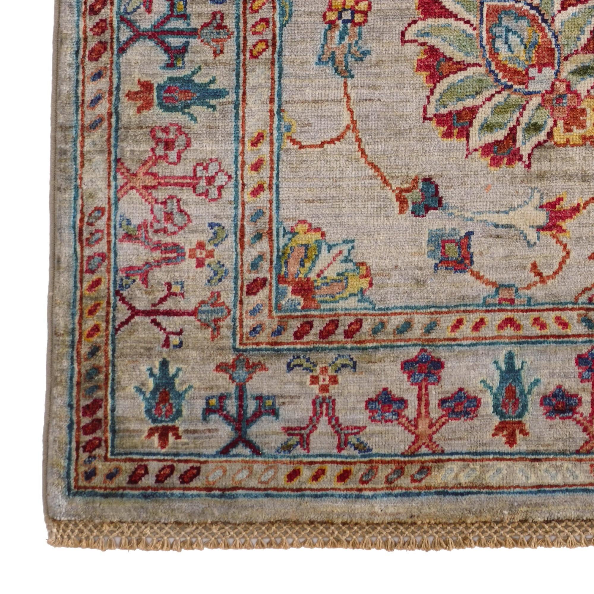 2' 8 x 4' 1 Hand Knotted Ariana Ziegler Rug