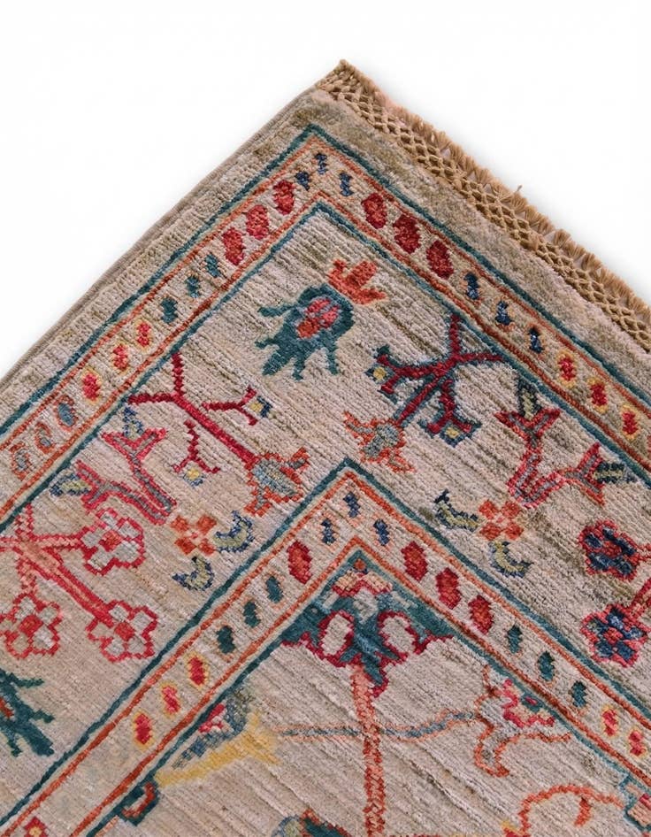 Detail image of 2' 8 x 4' 1 Hand Knotted Ariana Ziegler Rug