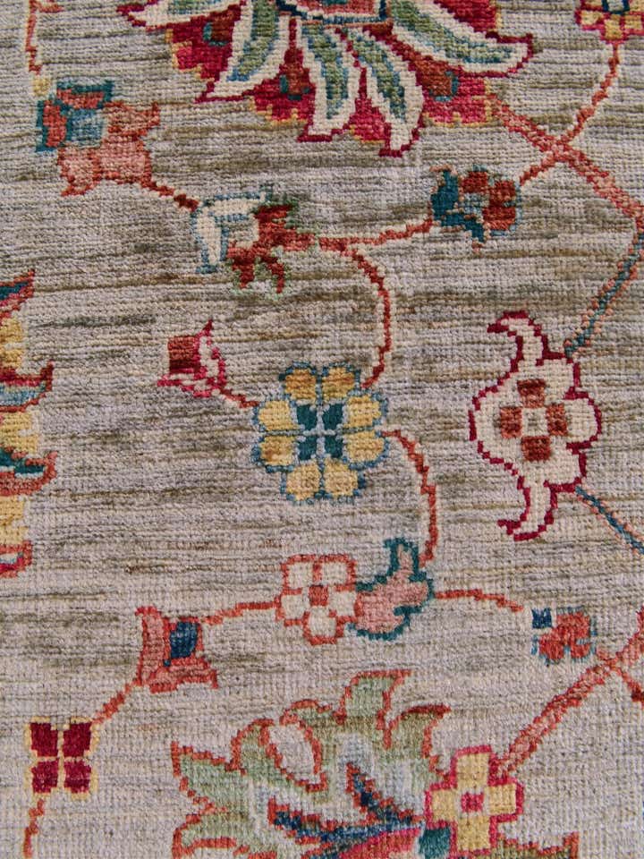 2' 8 x 4' 1 Hand Knotted Ariana Ziegler Rug