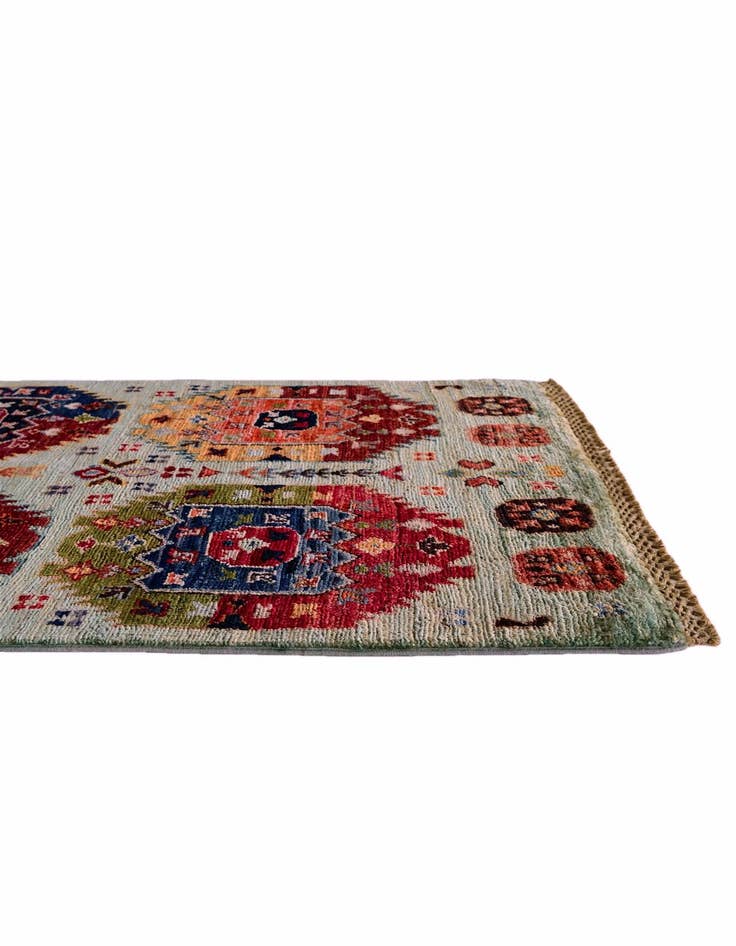 Detail image of 2' x 3' 4 Hand Knotted Ariana Ziegler Rug