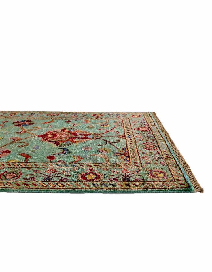 Detail image of 2' 7 x 4' Hand Knotted Ariana Ziegler Rug