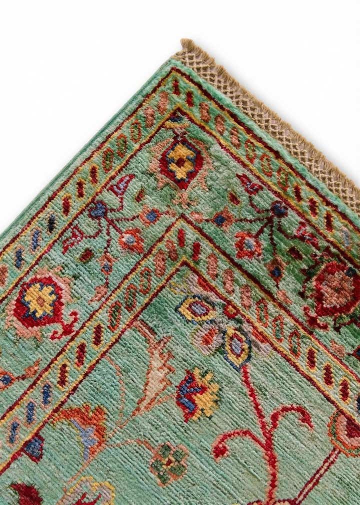 2' 7 x 4' Hand Knotted Ariana Ziegler Rug