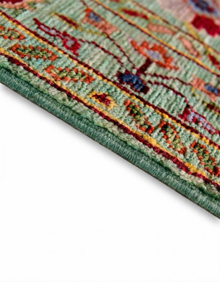 Detail image of 2' 7 x 4' Hand Knotted Ariana Ziegler Rug