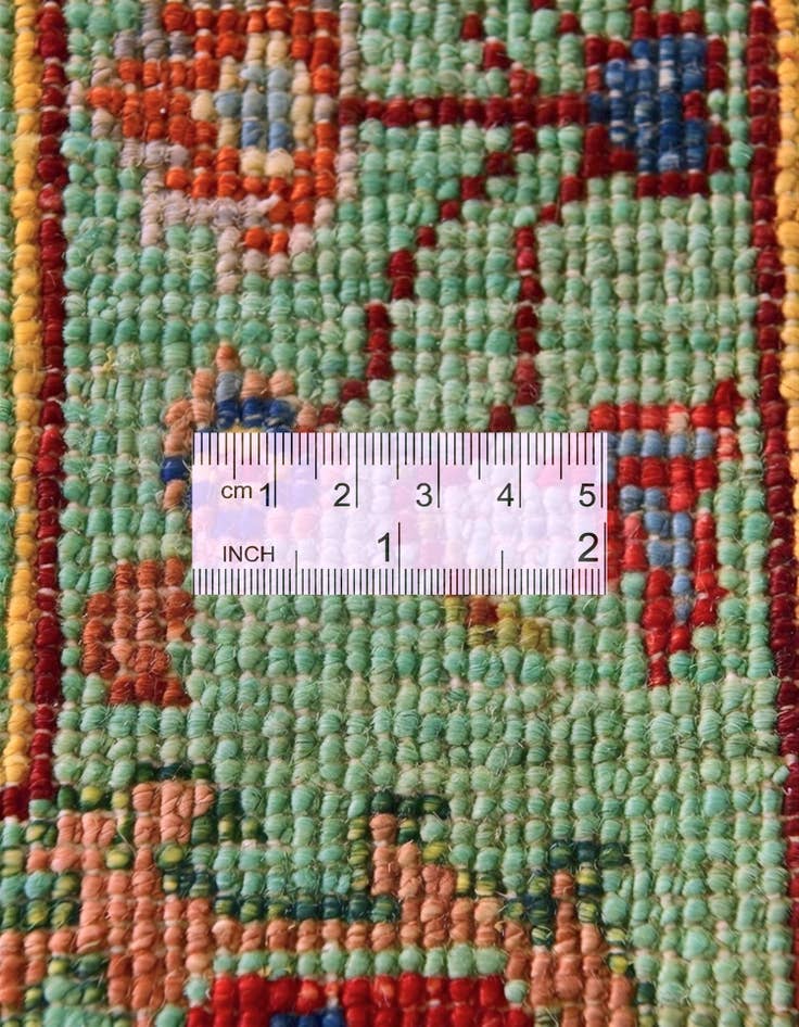 Detail image of 2' 7 x 4' Hand Knotted Ariana Ziegler Rug