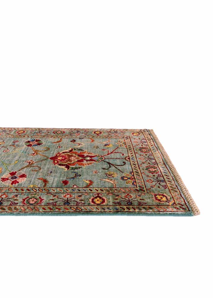 2' 8 x 4' Hand Knotted Ariana Ziegler Rug