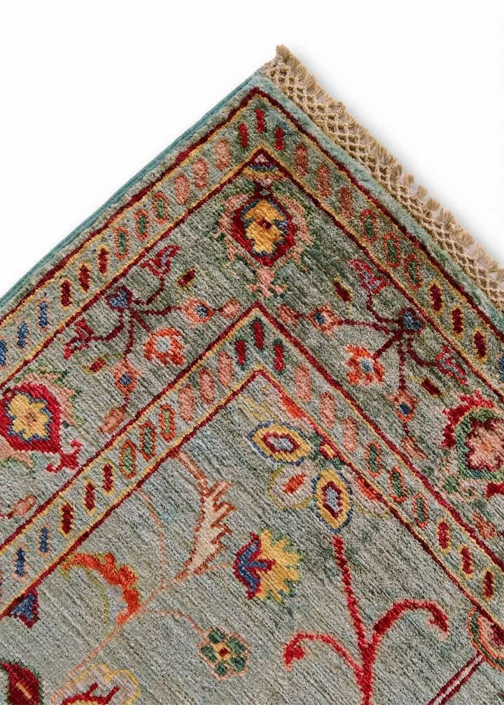 2' 8 x 4' Hand Knotted Ariana Ziegler Rug