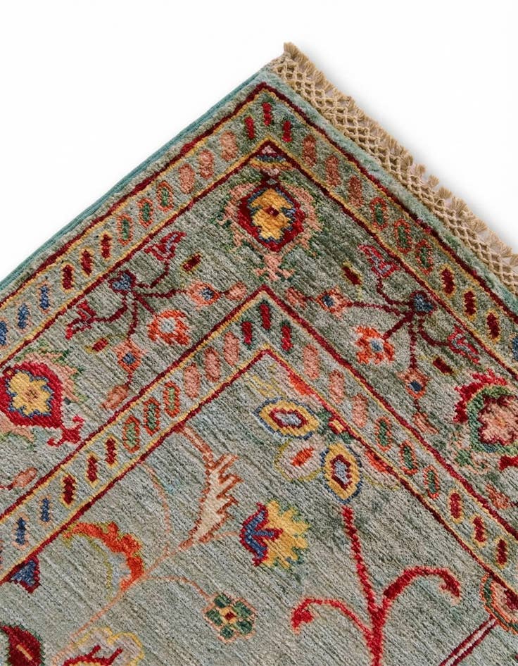 Detail image of 2' 8 x 4' Hand Knotted Ariana Ziegler Rug