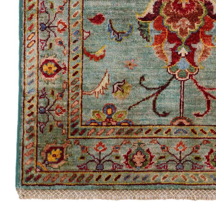 2' 8 x 4' Hand Knotted Ariana Ziegler Rug