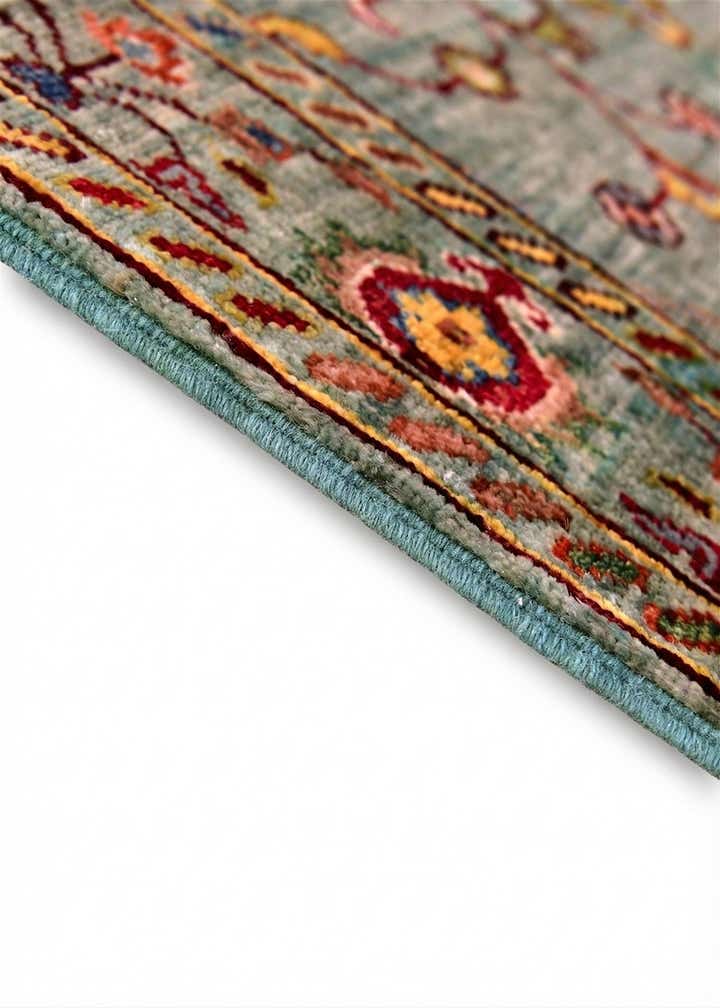 2' 8 x 4' Hand Knotted Ariana Ziegler Rug