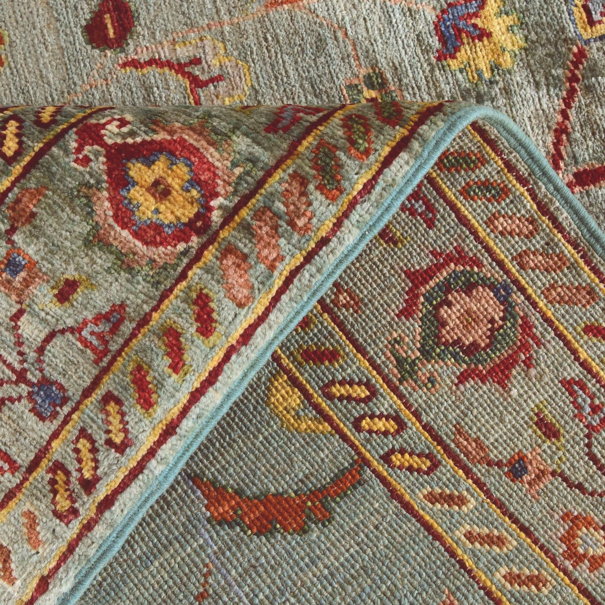 2' 8 x 4' Hand Knotted Ariana Ziegler Rug