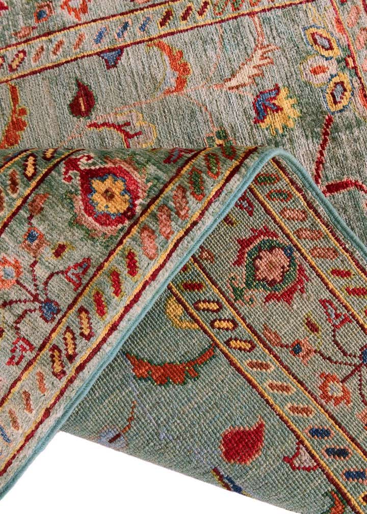 2' 8 x 4' Hand Knotted Ariana Ziegler Rug
