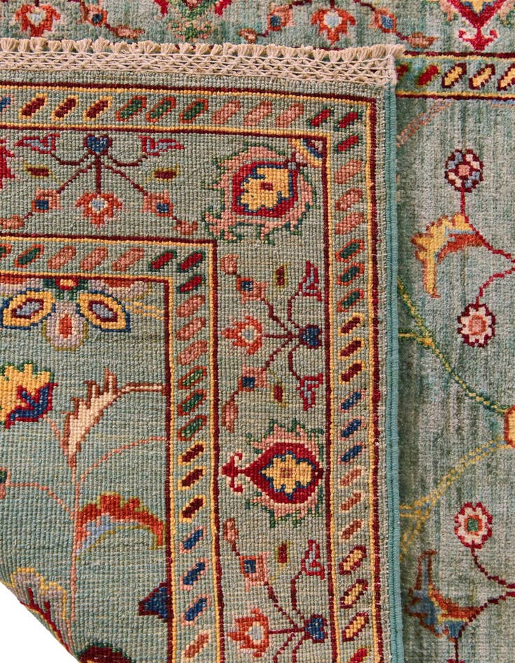 Detail image of 2' 8 x 4' Hand Knotted Ariana Ziegler Rug