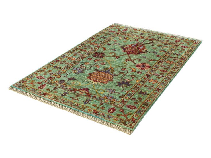 Detail image of 2' 8 x 4' 1 Hand Knotted Ariana Ziegler Rug