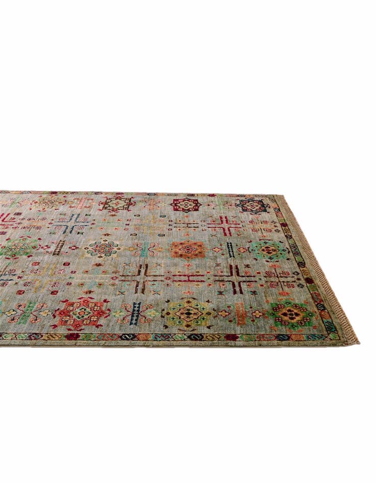 Detail image of 4' x 6' 2 Hand Knotted Ariana Ziegler Rug
